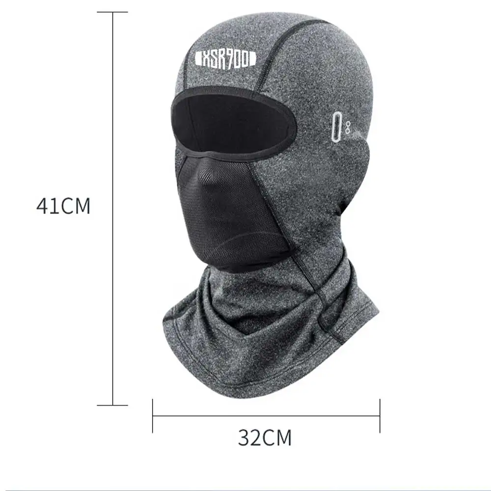 For yamaha XSR900 Skull Cap Helmet Liner with Glasses Holes, Winter Thermal Cycling Cap for Men & Women, Cycling Hat Beanie