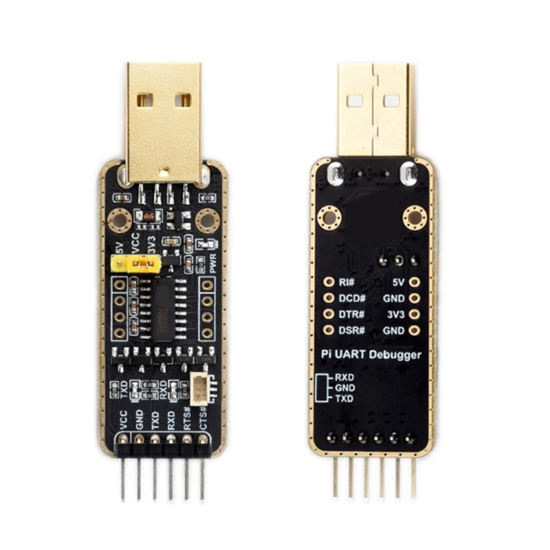 Modulo debug da USB a UART CH343 Interfacce da USB a TTL Modulo debug UART per appassionati elettronica Dropship