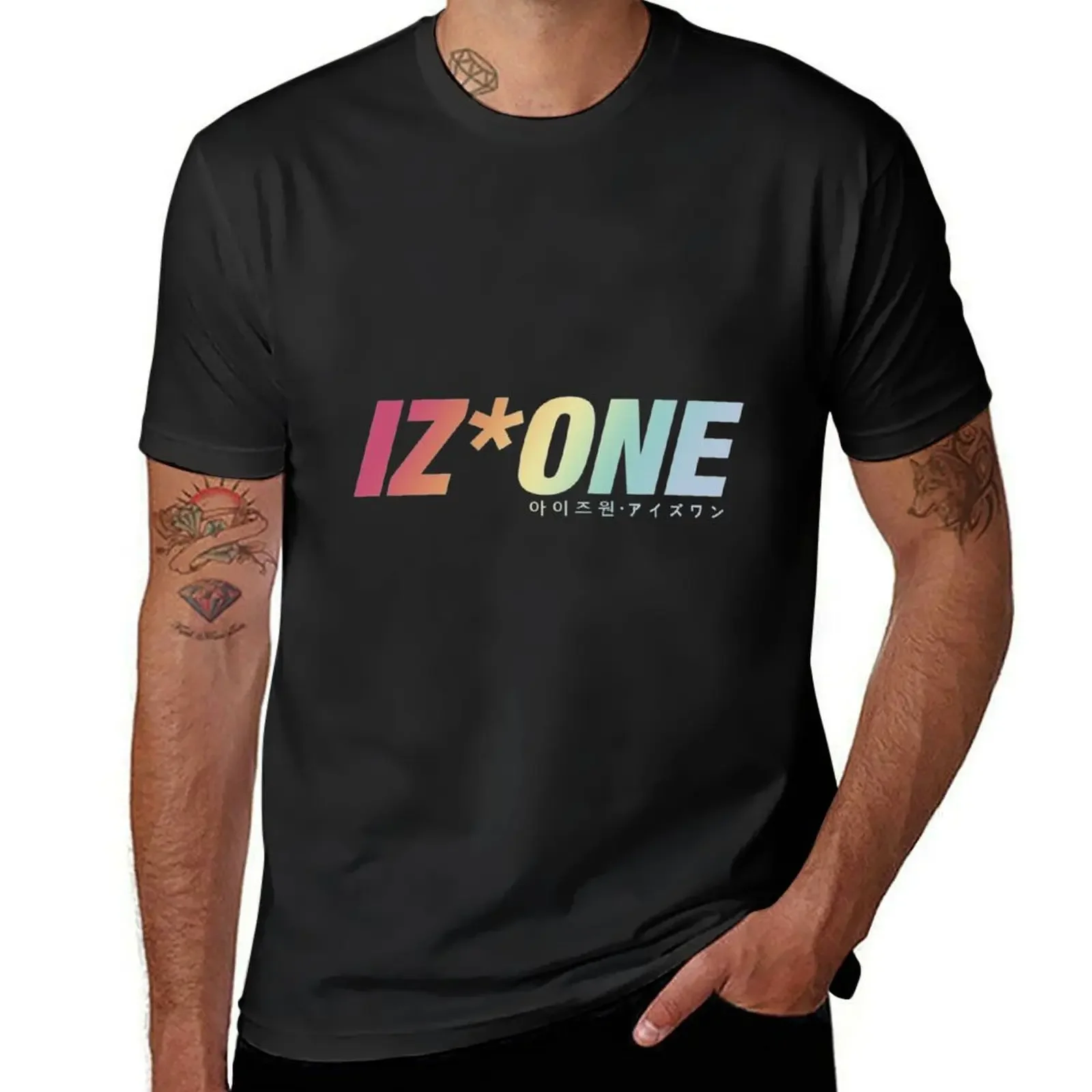 IZONE COLORIZ DESIGN T-Shirt Aesthetic clothing anime clothes cheap stuff heavyweight t shirts for men