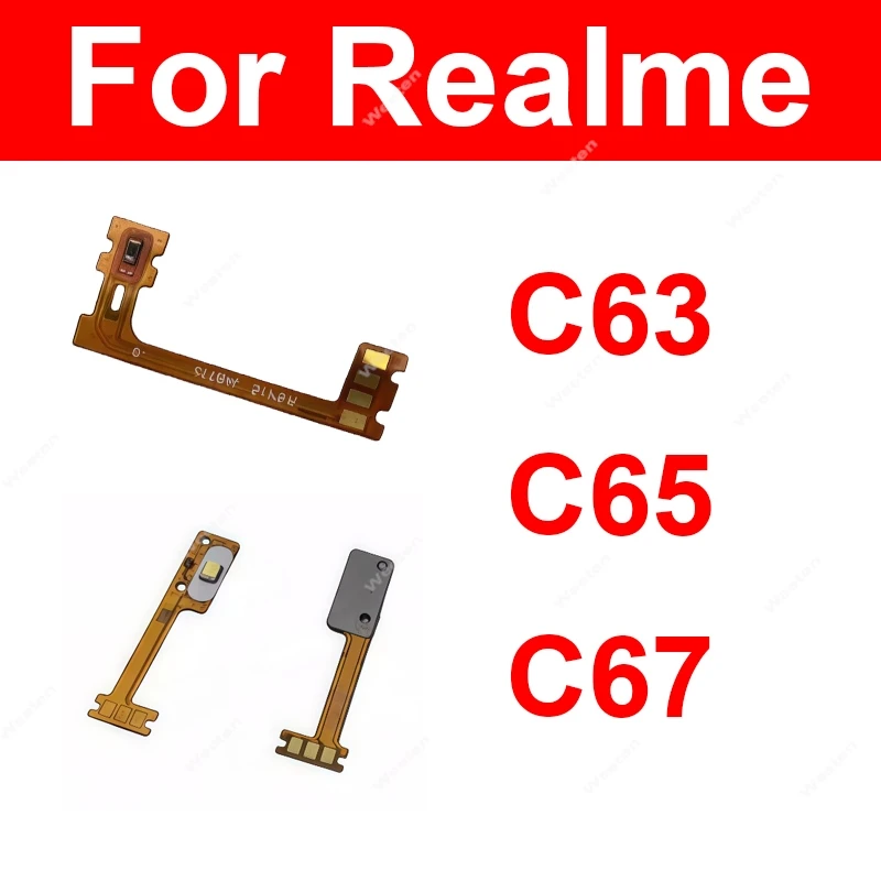 

Гибкий кабель фонарика для OPPO Realme C63 C65 C67 5G, задняя камера, вспышка, датчик приближения, гибкая лента, запасные части