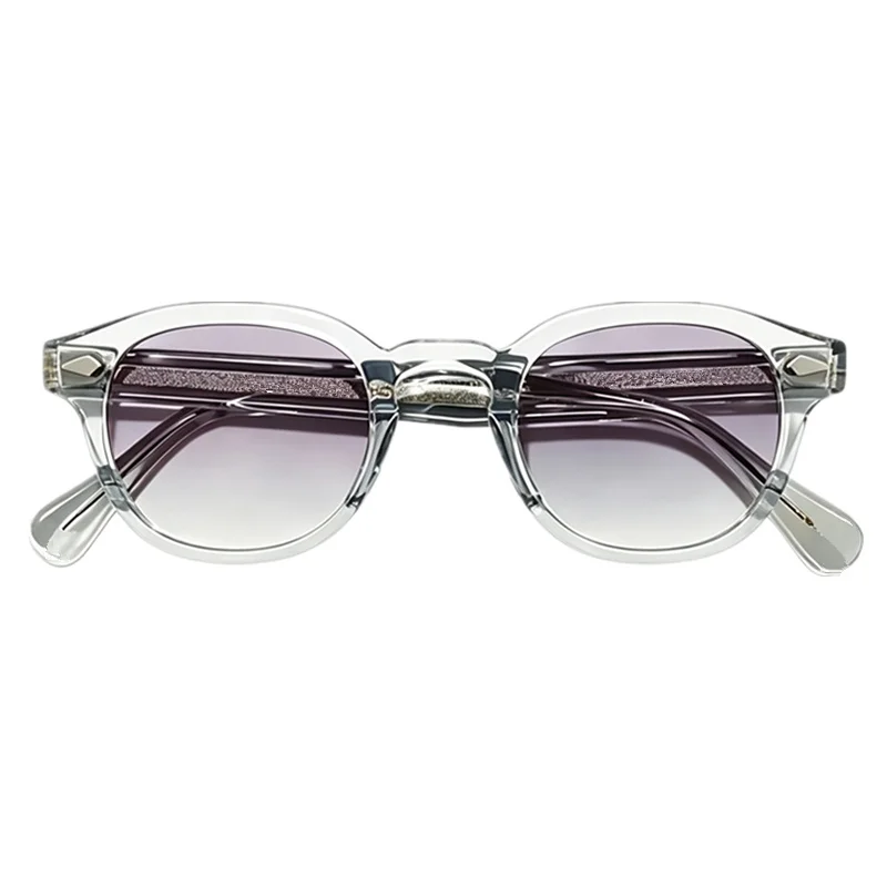 New Color Johnny Depp Tinted Sunglasses UV400 Fashion Newyork Hipster Glasses Men Women for Prescription Goggles - view 2