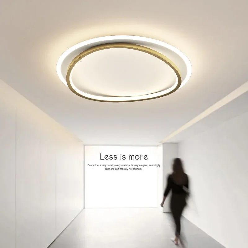 Plafonnier LED au design moderne simpliste, Luminaire décoratif de plafond, idéal pour une chambre à coucher, un balcon ou un salon, nouveauté 2022