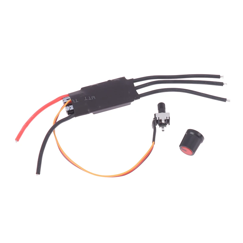 محرك BLDC ثلاثي الطور، مزود طاقة 6.5 فولت - 27 فولت، بدون فرش، تحكم في السرعة بنفسك مع مقياس الجهد #2