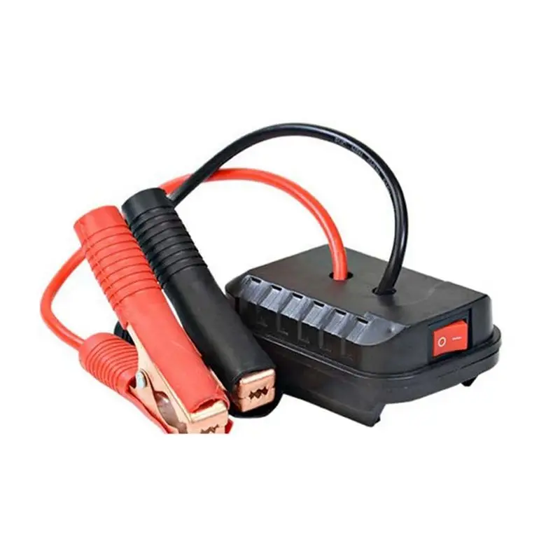 AEE6-Igniter Jump Starter For Lithium Battery Booster Cable Adapter Emergency Power Kit DIY Converter With Clip