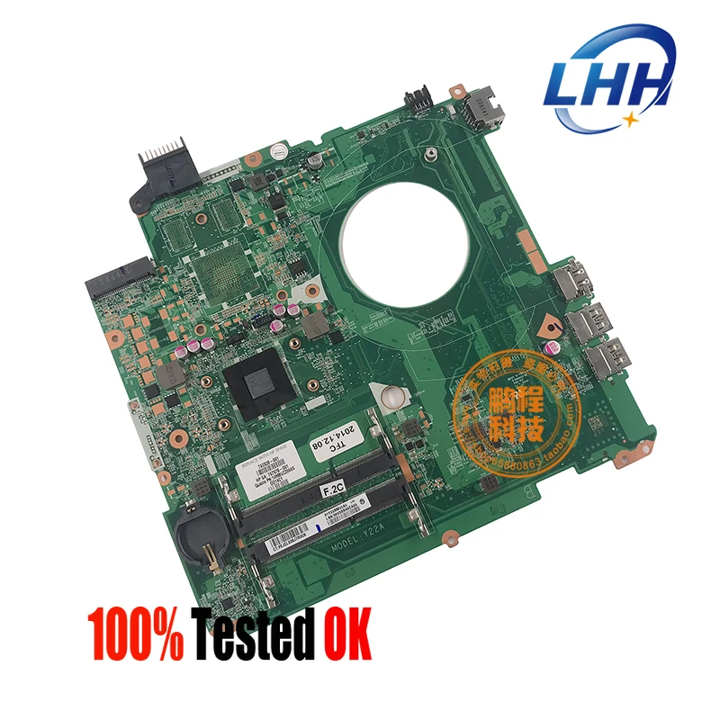 

DAY22AMB6E0 REV:E 767419-001 762532-501 Mainboard for HP Pavilion 17-F 15-F Laptop Motherboard CPU N3530 A6-6310 E1-6010 UMA