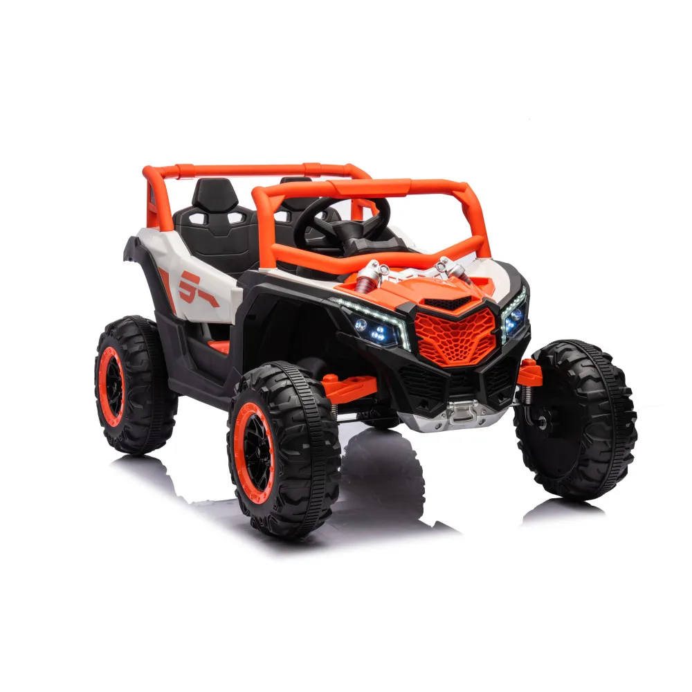 Elektrische UTV-auto voor kinderen, 12V rit op UTV-speelgoed, 4WD elektrische auto met afstandsbediening / schommel / voor 3 ~ 6 jaar jongens / meisjes