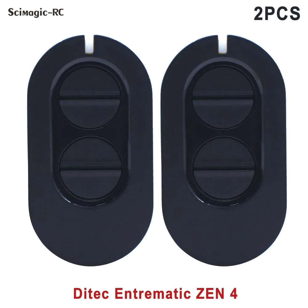 2pcs DITEC Entrematic ZEN 2 ZEN4 ZEN2W ZEN4W Gol4 BIXLG4 BIXLP2 BIXLS2 433MHz Rolling Code Transmitter Command