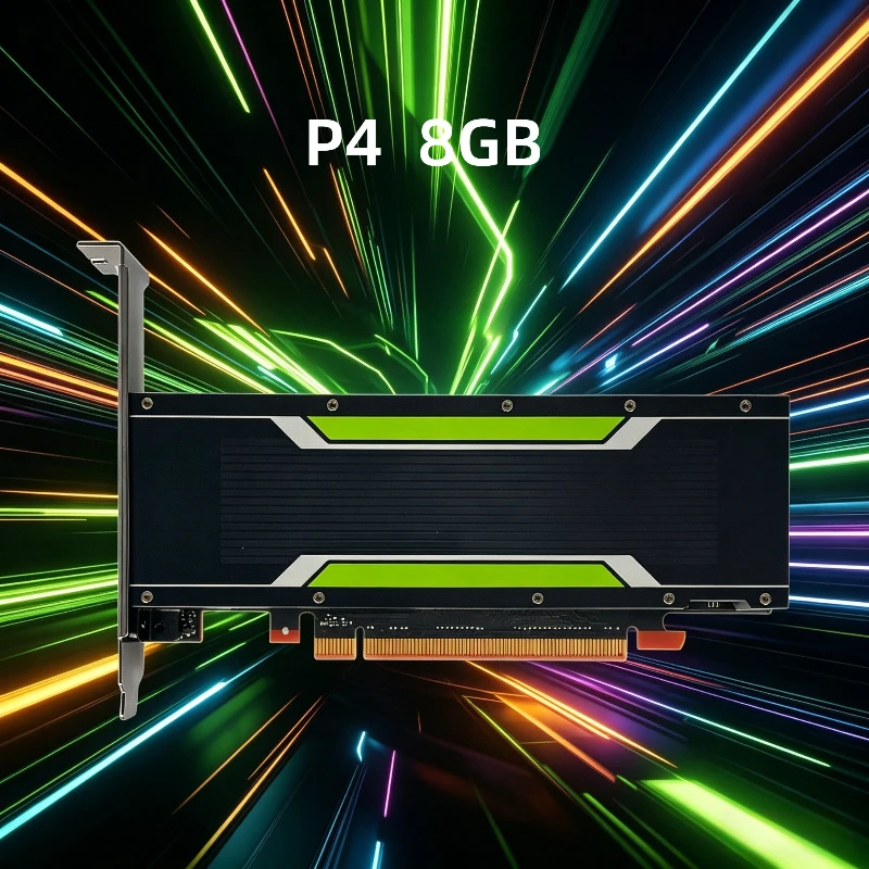 1PCS P4 8GB VRAM Deep Learning Card GPU Video Encoding and Decoding Graphics Card 8GB P4 Virtualization Computing GPU Training