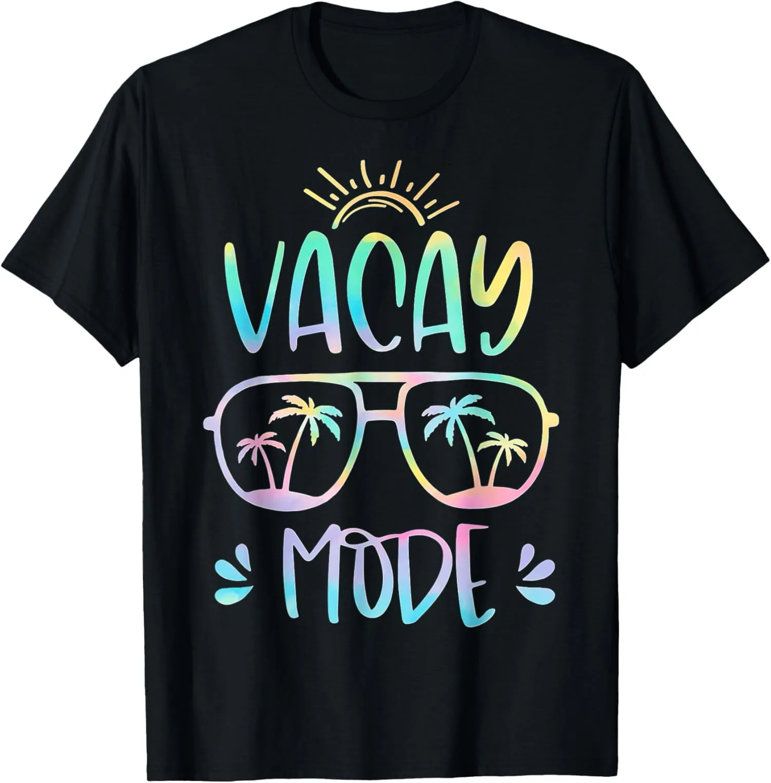 Vacay Mode Cute Vacation Summer Cruise Sunglasses Unisex T-Shirt