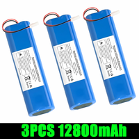 12800mAh 14.4V 100% 2025 New Original Battery Pack Used for The Qihoo 360 S6 Robot Vacuum Cleaner of Components