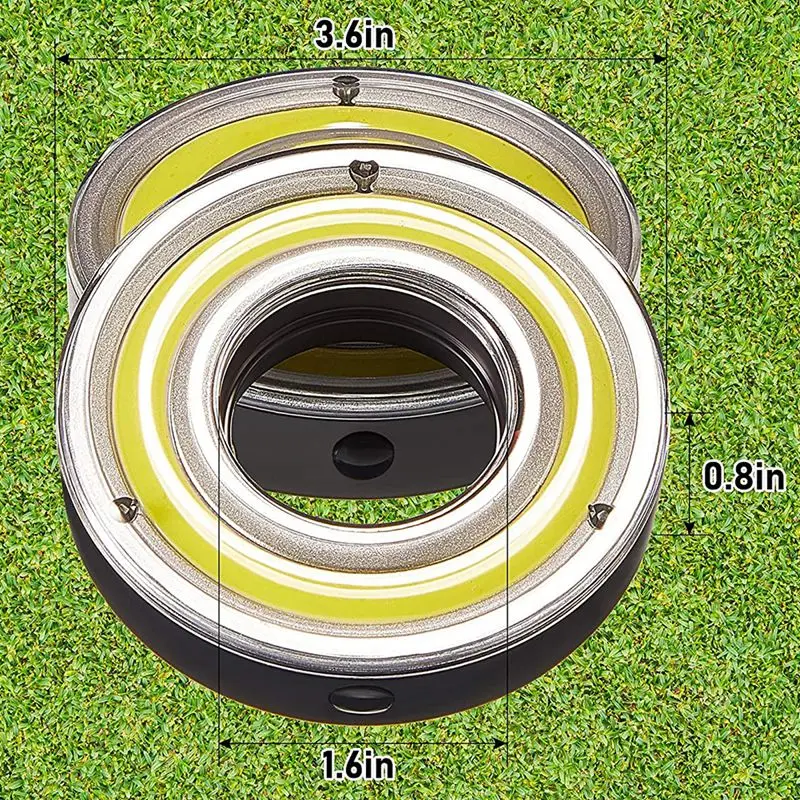 Oświetlenie otworów golfowych Świecące diody LED do otworów golfowych Świecące diody LED do otworów golfowych Świecące diody LED do gry w golfa w nocy