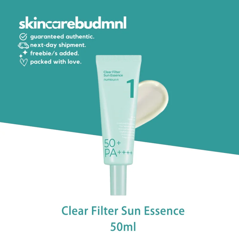 

numbuzin No.1 Sun Essence - No White Cast, Hydrating & Lightweight SPF - 50ml