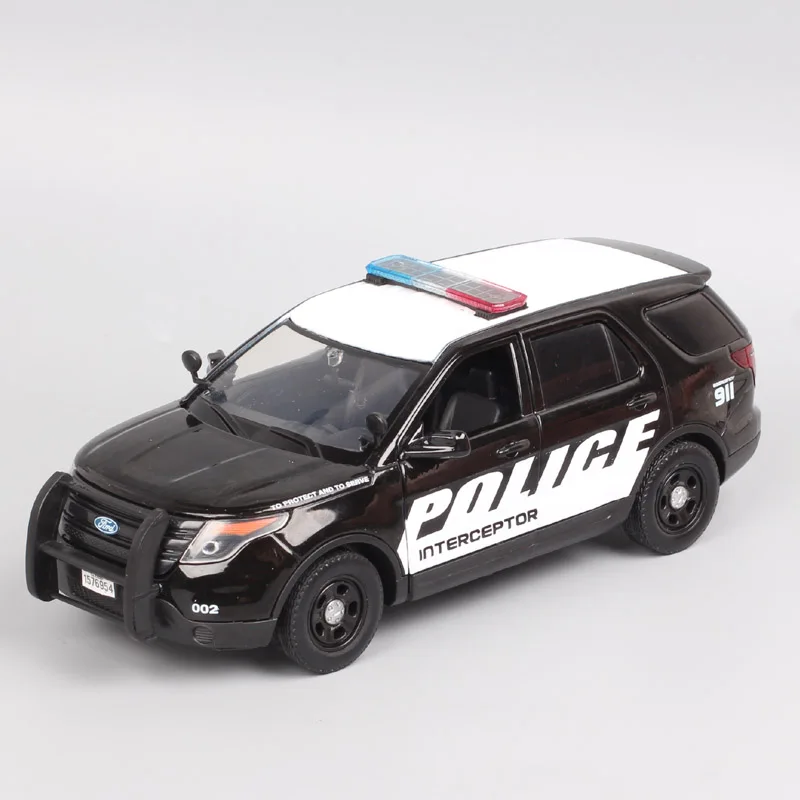 Motormaxx 1/24 Scale 2015 Ford Police Interceptor Utility Police Fire Marshal Highway Patrol Car Diecast Toy Vehicle Model Toy