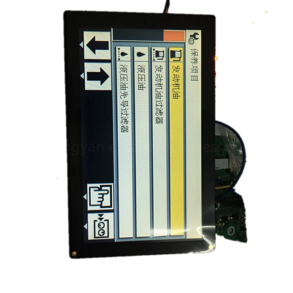 Instrument display TFD58W22MW TFD58W26MW For CA/T320D 312 336D 349D ZX-3 ZAX200-3 excavator LCD screen display panel replacement