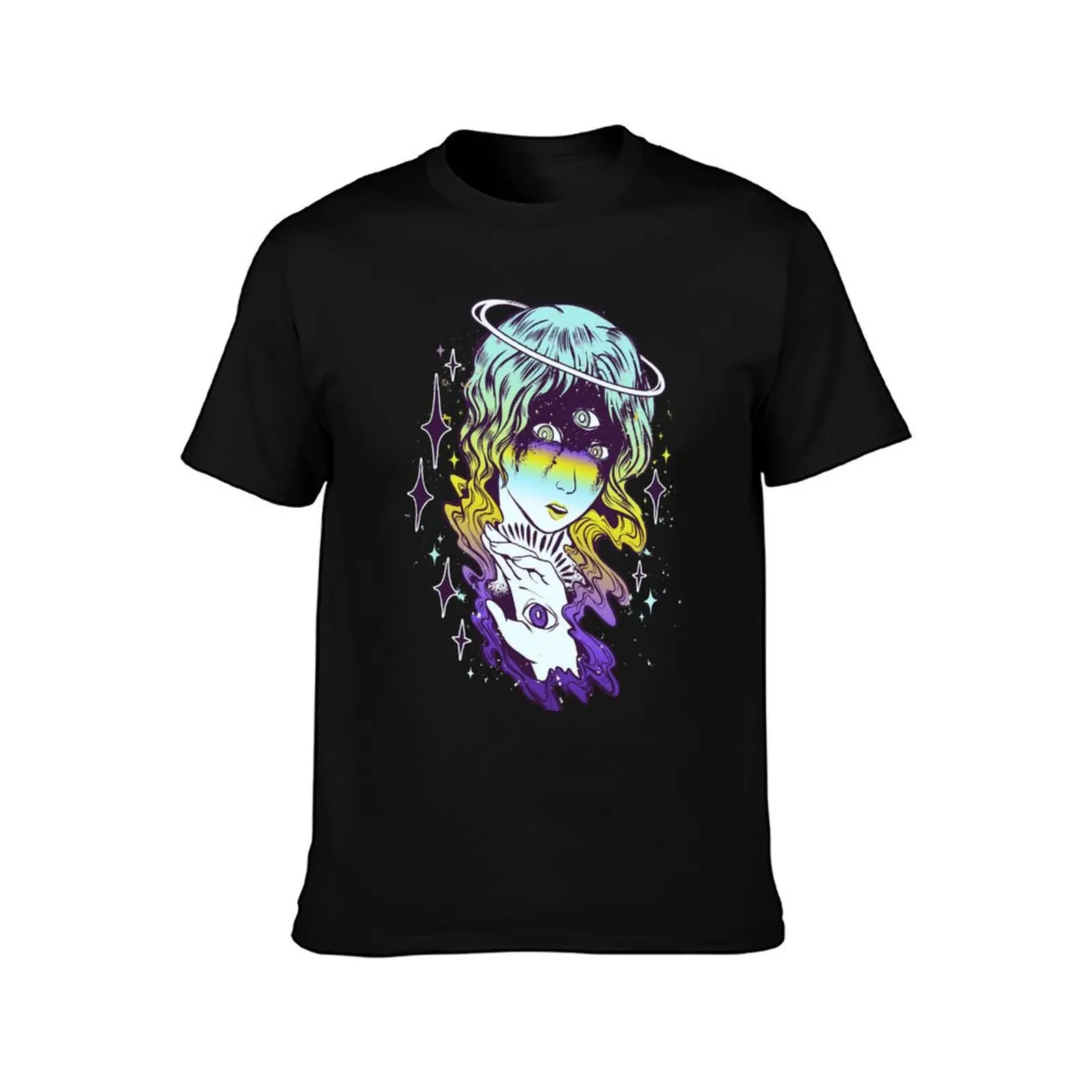 Third Eye - Color T-Shirt Big and Tall Casual T-Shirt