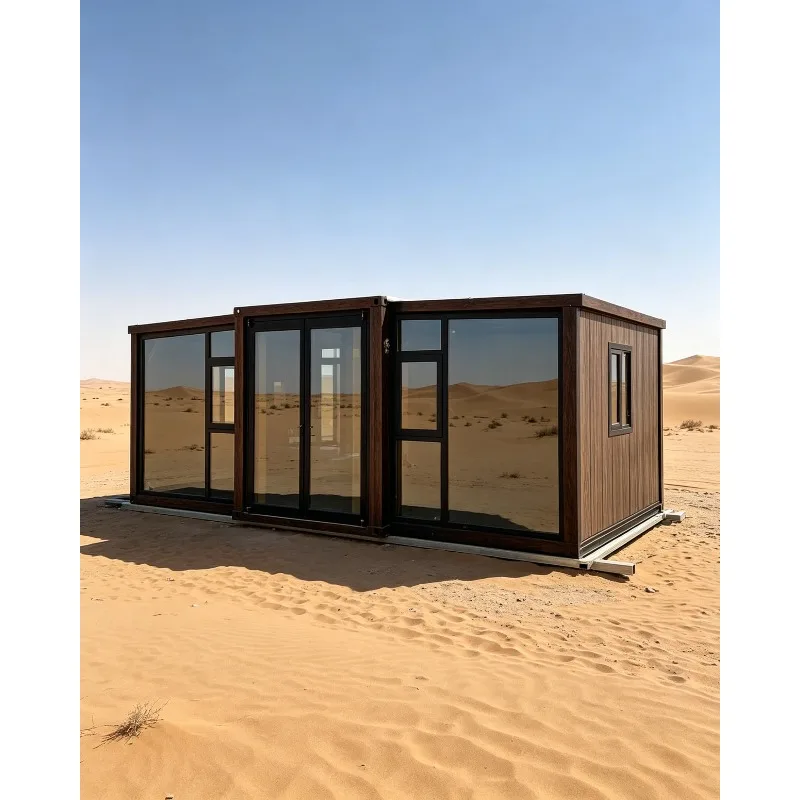 Hot Sale Modular 20Ft 40Ft Container Expandable Prefabricated House Outdoor Prefab Kitchen Home Casa Modular Prefab Cabin House