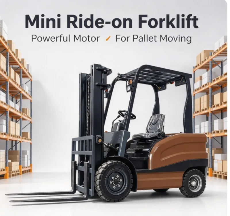 Electric Forklift 4 Wheel Lithium Ion Truck 1.5Ton 2Ton 3Ton 3000mm Lift Height Tilting Cab For Convenient Daily Maintenance