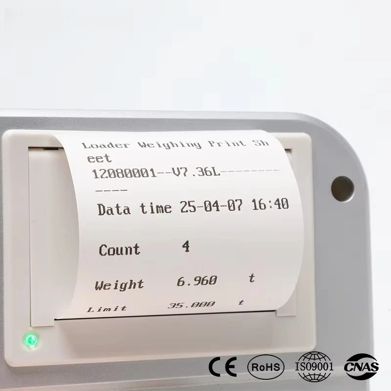 2025 hot sale PSD9000 Onboard Wheel Loader Scale Hydraulic Weighing System LCD ABS OEM izable for Quarry Loading Front End