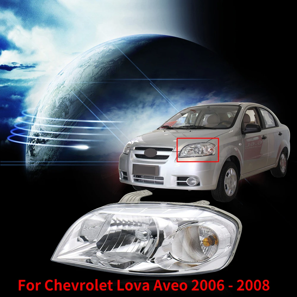 

Kamshing For Chevrolet Lova Aveo 2006 2007 2008 Front Bumper Headlight Headlamp Head Light Head Lamp Assembly