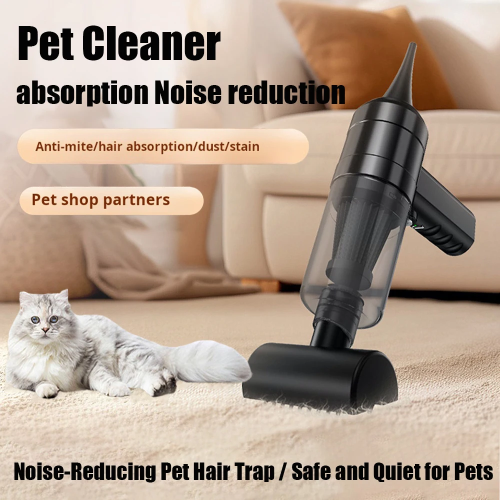 Wireless Handheld Mini Car Home Vacuum Cleaner Powerful Suction Portable Strong Dust Remover Keyboard Friendly Silent Pet Safe