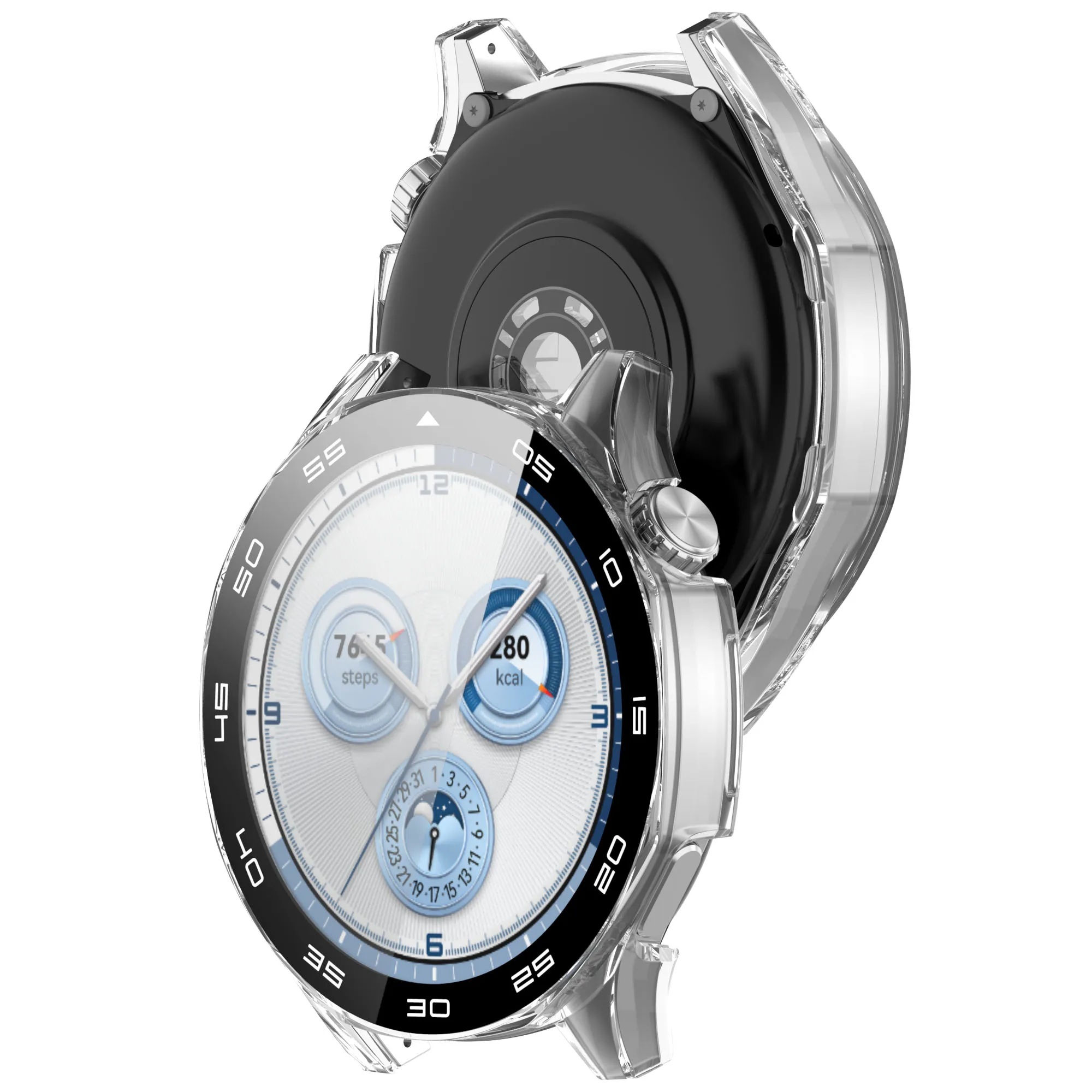 Hülle für Huawei Watch GT 5/GT5 Pro 46 mm, gehärtetes Glas, Displayschutzfolie und harter PC-Schutzstoßstange, Huawei GT5 Cover-Zubehör – Detail 31