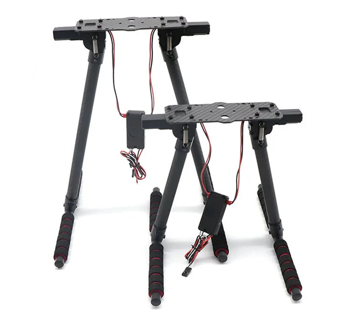Electric Retractable landing gear 170MM/ 260mm height W/ central Plate for F550 F450 hexcopters Quad Hexa Octa Multicopter
