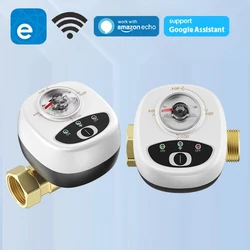 EweLink-Smart WiFi Water Valve, controlador inteligente, temporizador automático, irrigação, controle sem fio, suporta Alexa, Google Home, App