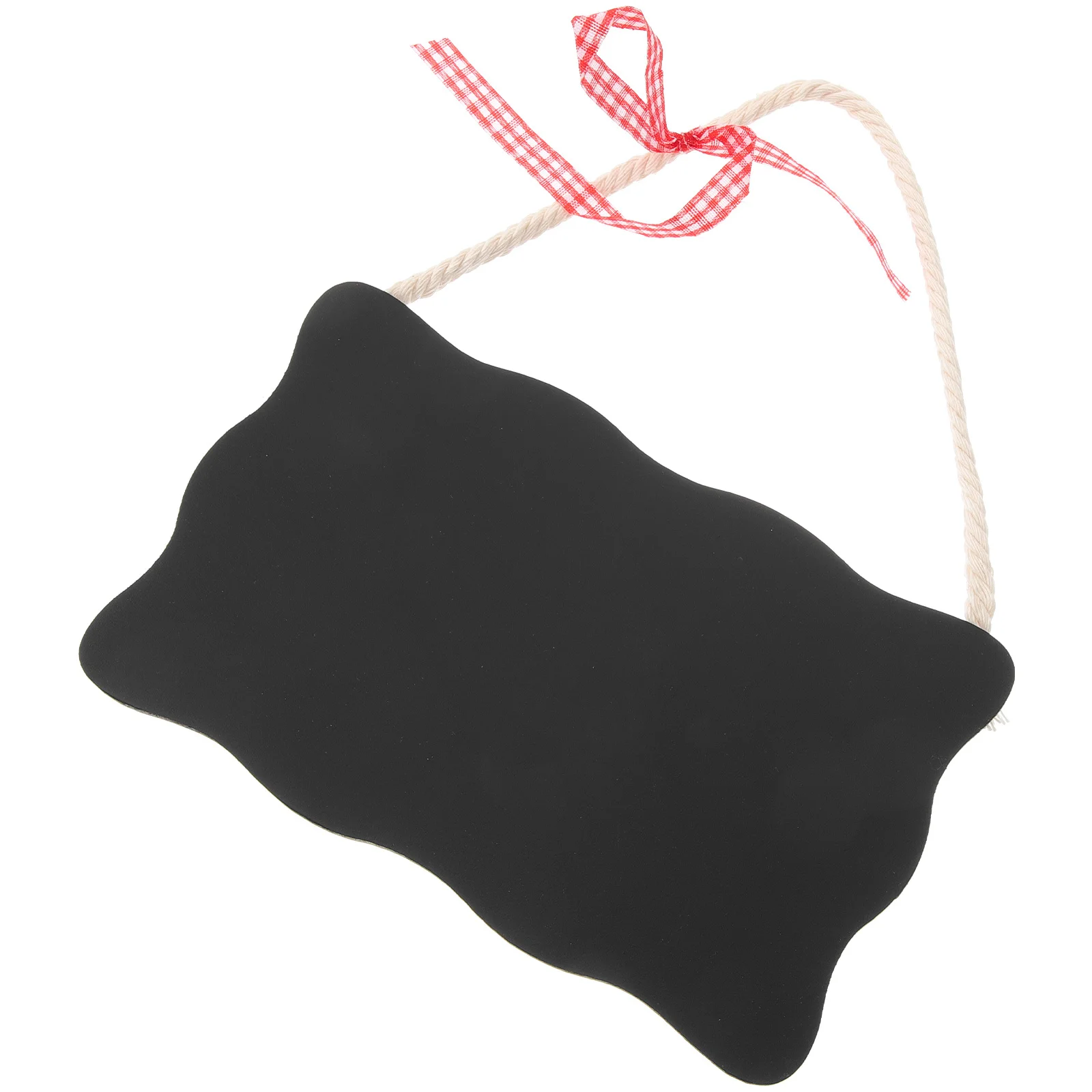 Pizarra colgante para puerta de bienvenida, 1 unidad, letrero de mensaje de madera, Mini pizarra para decoración de Buffet, tarjeta de puerta de madera, pizarra rápida