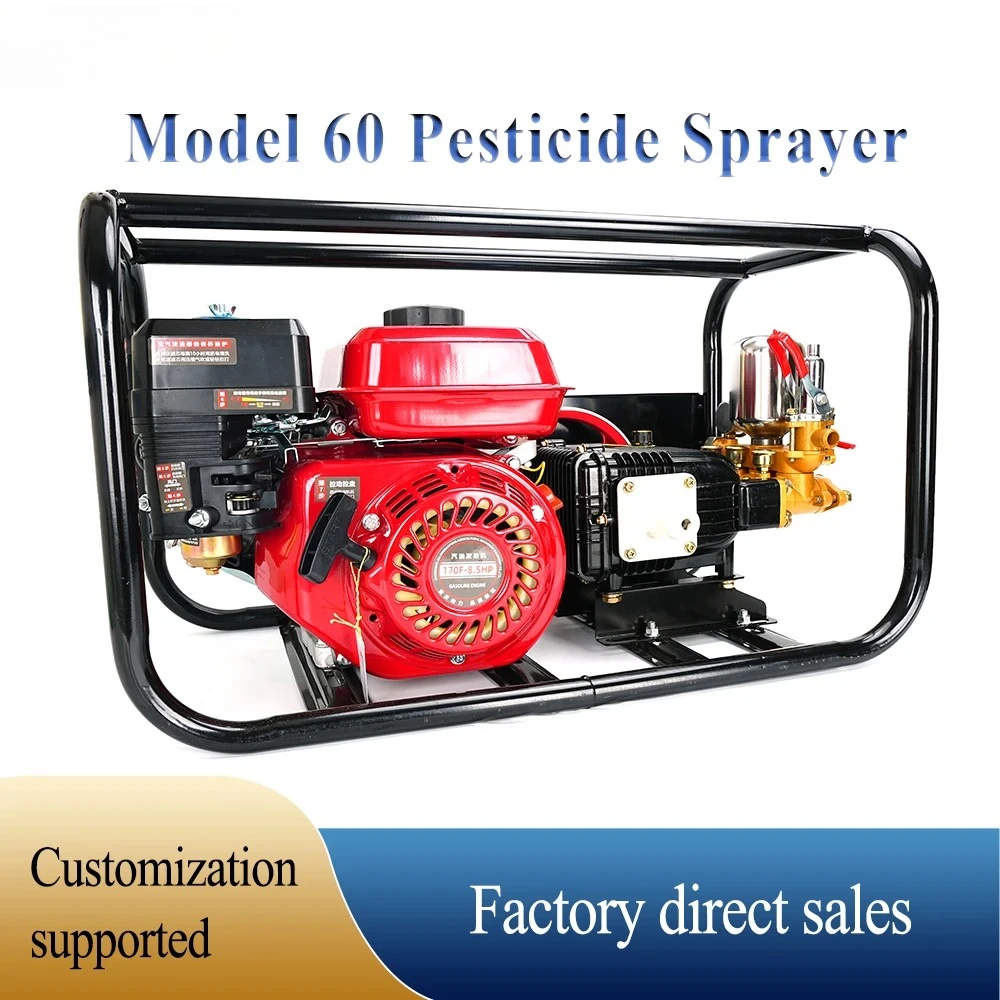New Powerful Agricultural Sprayer Model 60 Pesticide Sprayer Engine Sprayer High-Pressure Agricultural Use