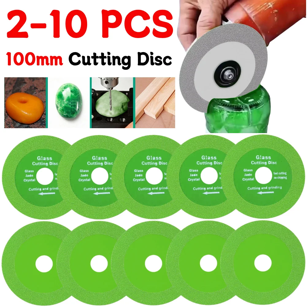 disco-de-corte-de-vidro-100mm-ultrafino-2-3-5-6-8-10-pecas-lamina-de-corte-e-polimento-resistente-ao-desgaste-para-ceramica-e-marmore