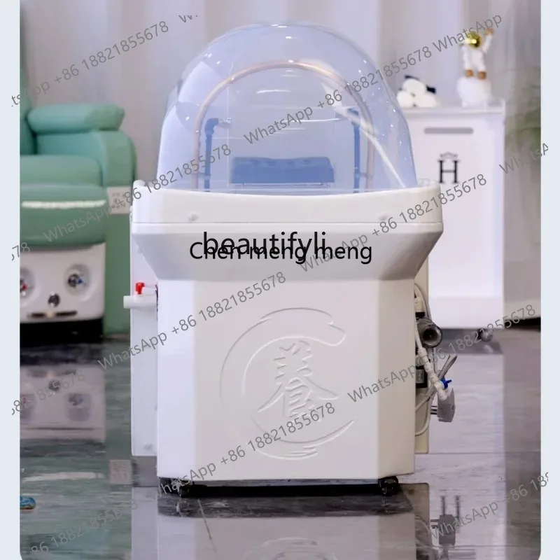 LHY26 ss New Mobile Head Therapy Basin Barber Shop Beauty Salon Special Configuration Water Circulation Fumigation Hairdressing
