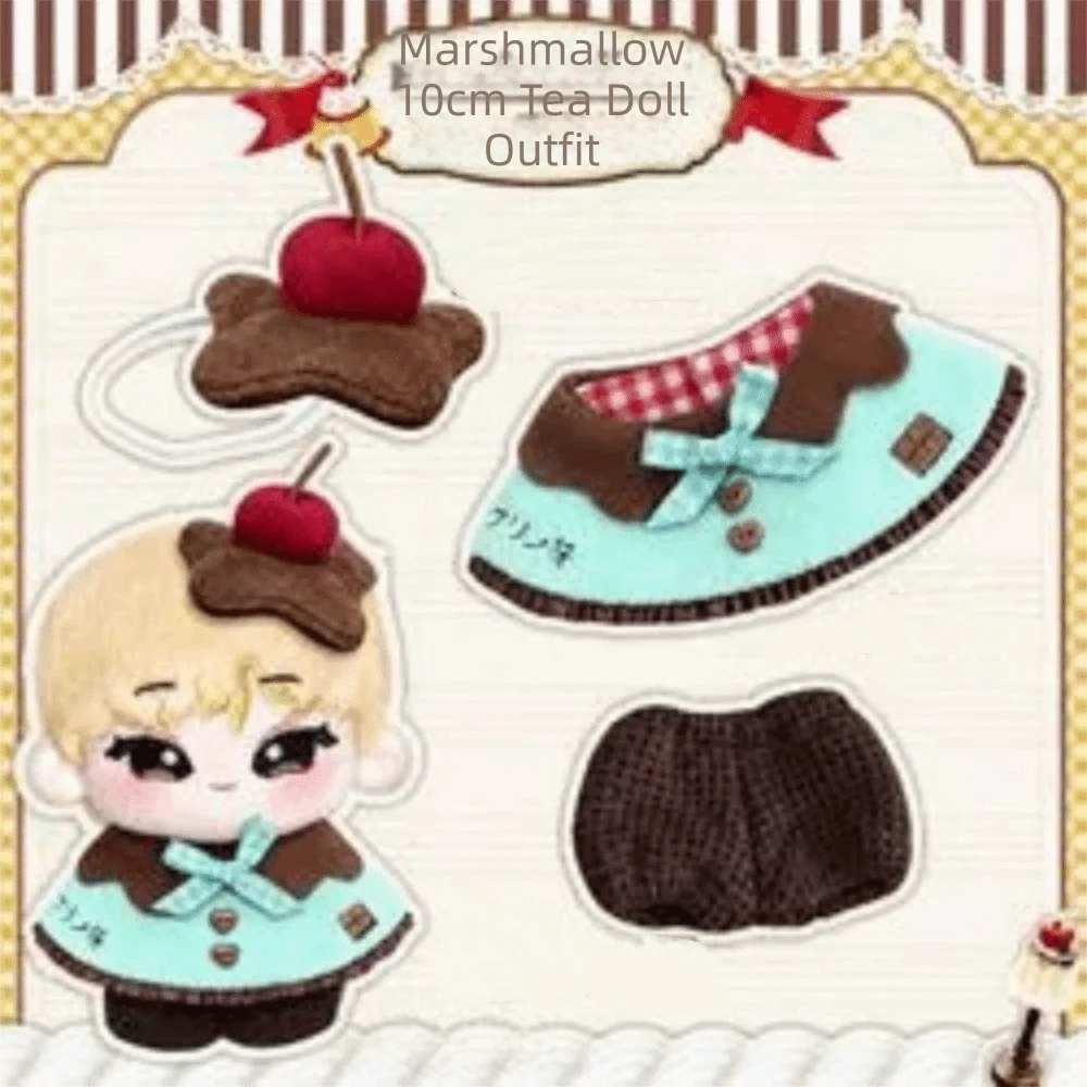 Photo Props Pudding Series Cotton Clothes Strawberry Caramel 10cm Clothes Honeydew Change Dressing Cloak