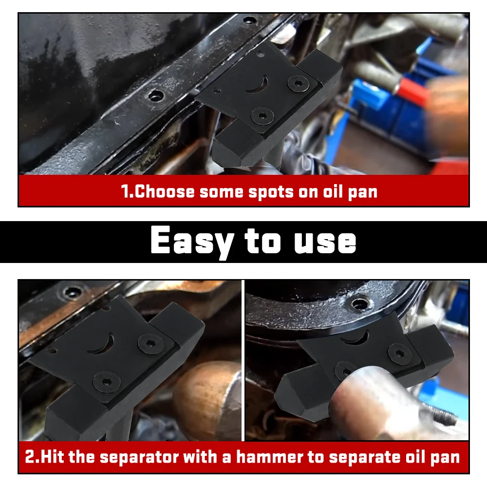 Óleo pan separador ferramenta transmissões do motor óleo pan separador kit óleo pan selo ferramenta de remoção do cortador ferramenta de reparo do carro