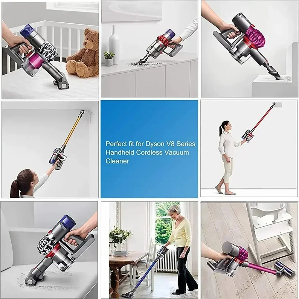 بطاريات قابلة لإعادة الشحن لـ dysv8 ، V8 المطلق ، سلسلة مكنسة كهربائية Li-ion SV10 ، على شكل حيوان ، من من نوع 1.8