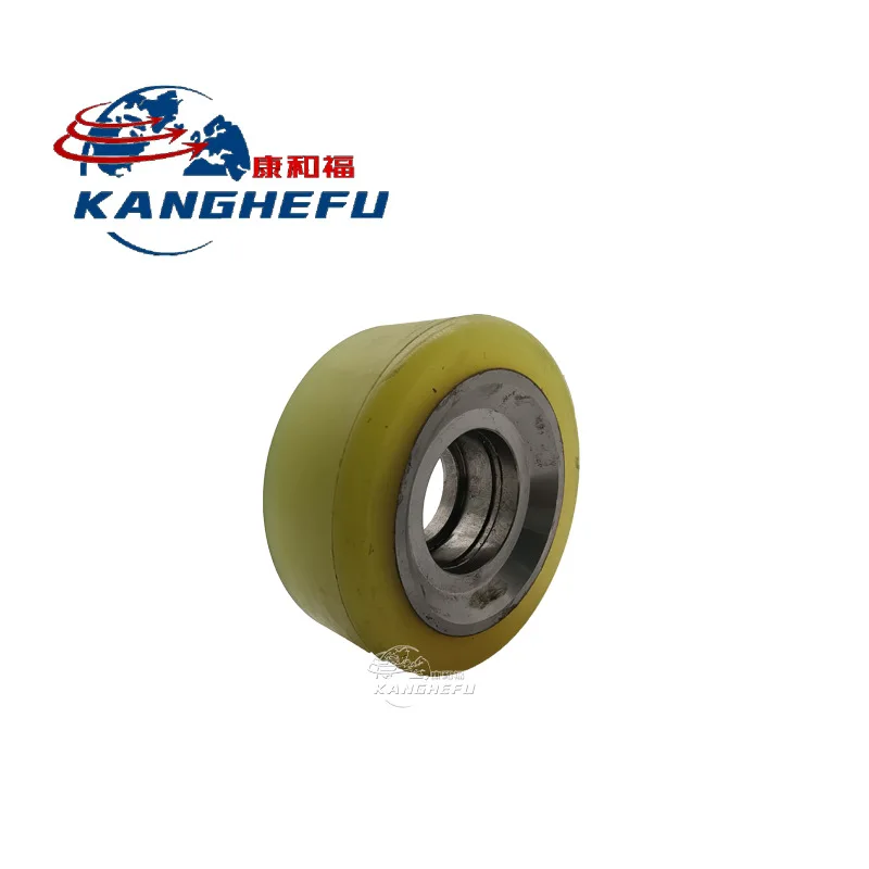 FBR15 Electric Forklift Accessory Wheel Electric Stacker Polyurethane PU Drive Auxiliary Wheel