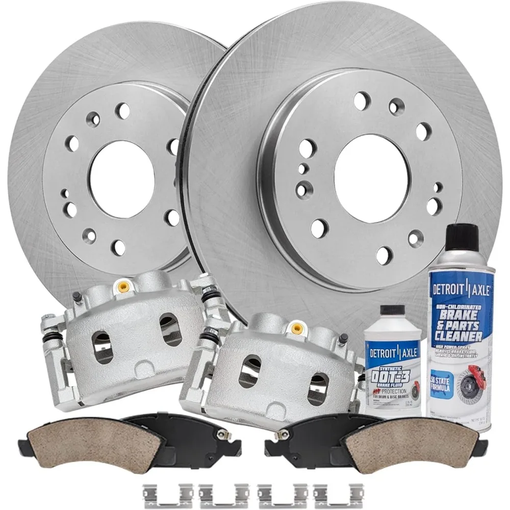

- Front Brake Kit for Chevrolet GMC Sierra Silverado Express Savana 1500 Yukon Suburban Escalade ESV EXT XTS Brake Calipers Dis