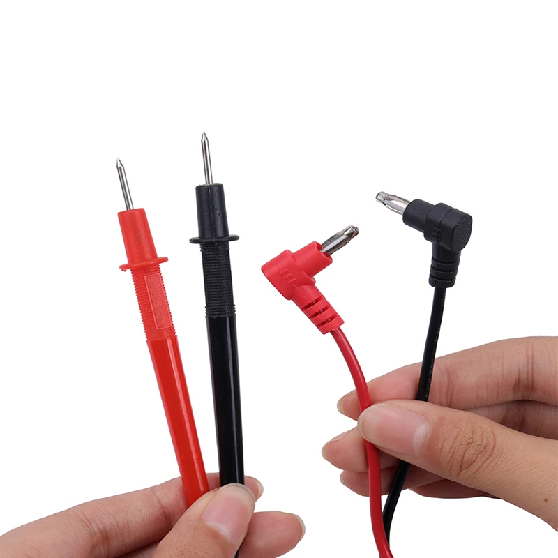Multimeter-Messleitungen, Kabelsonde, sichere Spitze, Kabelsatz, Messleitungssatz, Krokodilklemme, Testhaken, Multimeterleitungen, Kit für die hintere Sonde – Detail 4