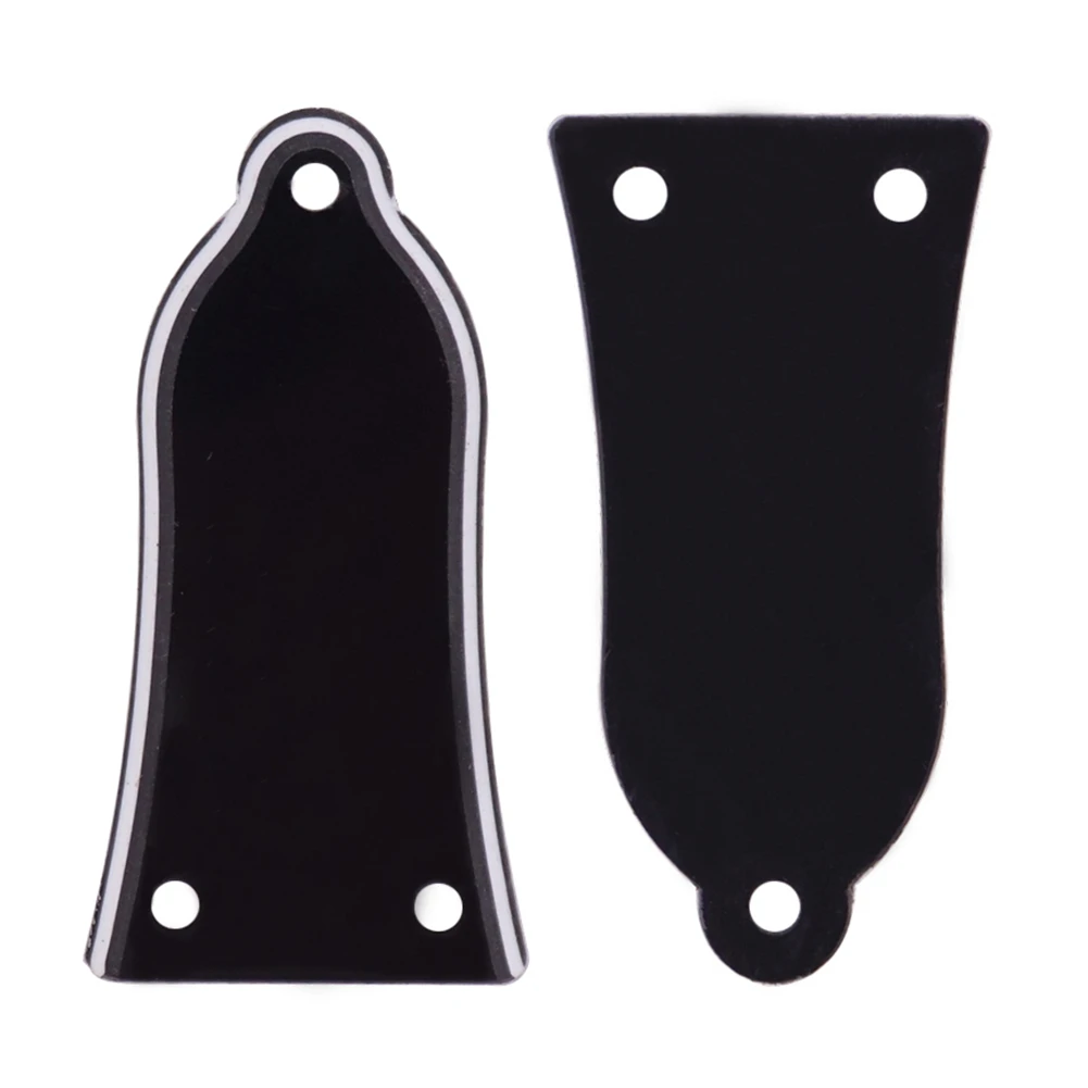 3 fori 3Ply Guitar Bell Truss Rod Cover PVC Truss Rod Cover 2.5mm chitarre elettriche accessori di ricambio