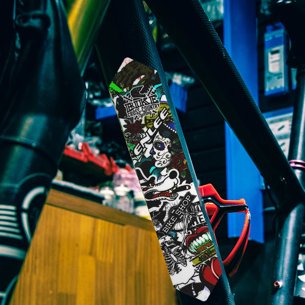 

Bicycle Front Fork Protective Stickers Road Bike Frame Scratch-Resistant Sticker