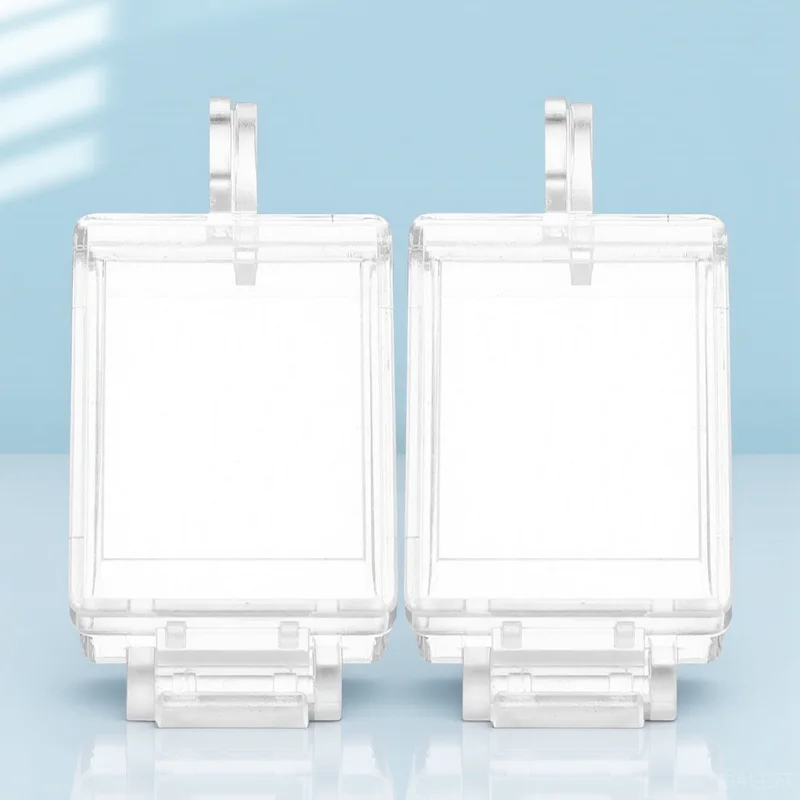 

2pcs Clear Rocker Switch Covers Easy Installation Transparent Button Guard Protection Cover Durable Plastic Switch Guard For