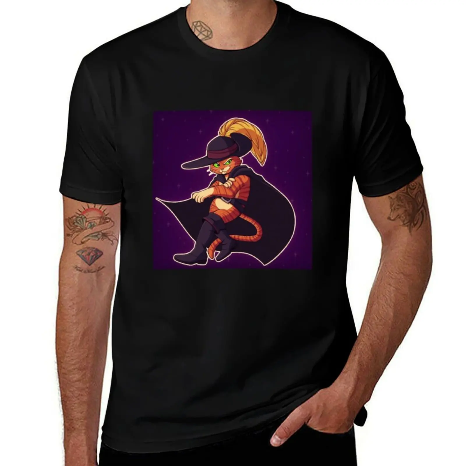 

Puss in Boots The Last Wish T-Shirt Stain Resistant Casual Tee