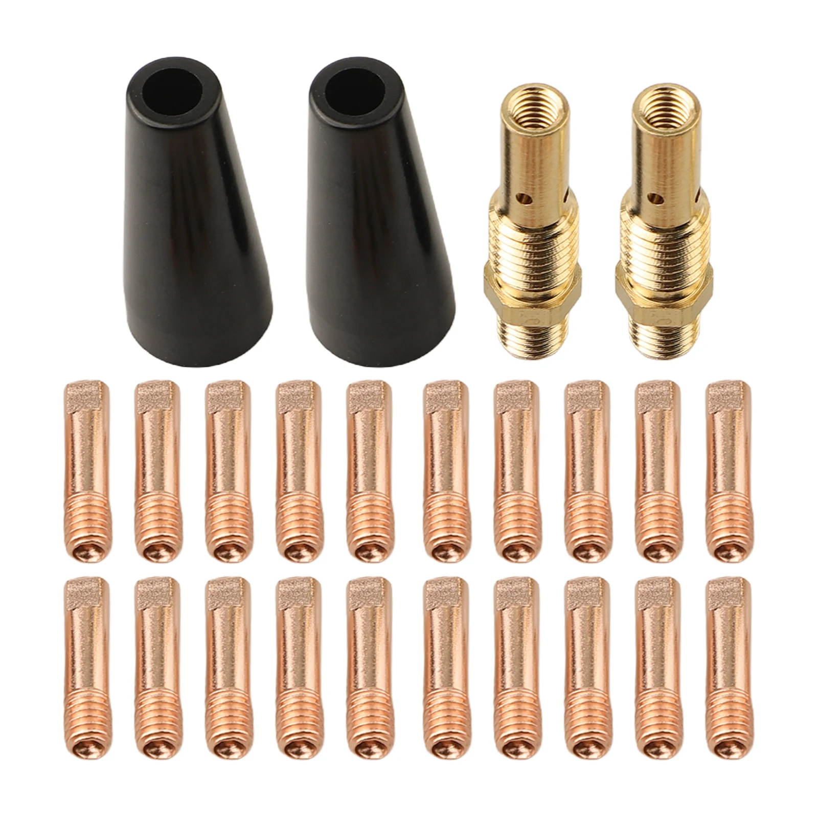 Conductive Welding Tips KP1939-1 Nozzle Welding Projects 0.6MM Tip Size Conductive Tips High Temperature Resistance
