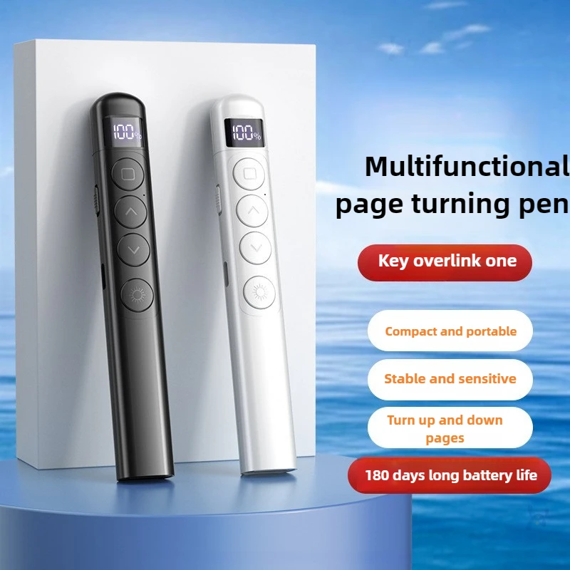 Multifunctional Remote Control Pen PPT Page Turner Multimedia Electronic Infrared Page Turner for Speech Teacher Presenter