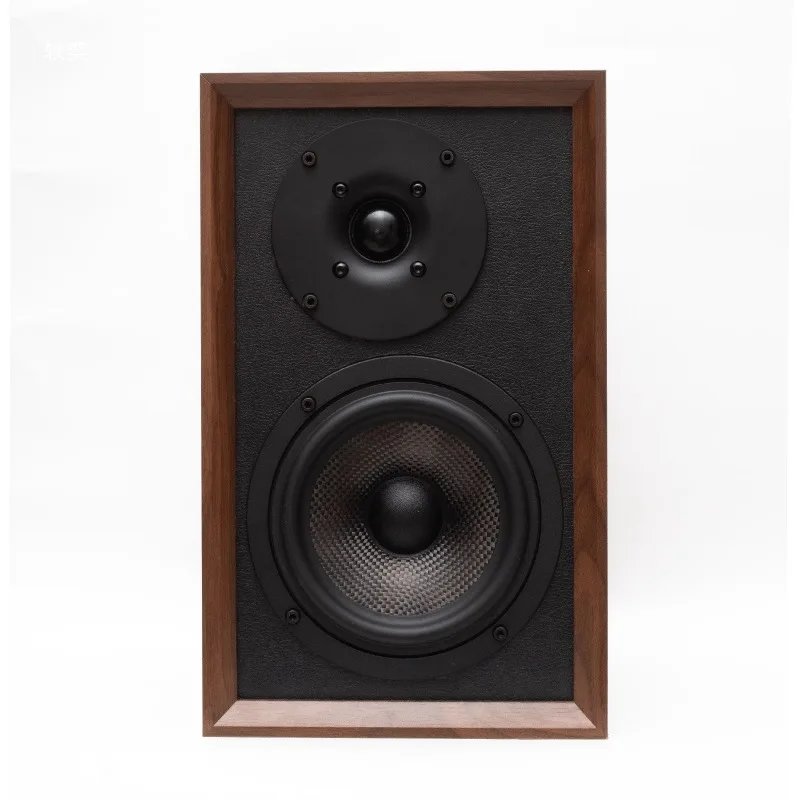 HiFi grade finished bookshelf speaker, suitable for both living rooms and study rooms, durable and sturdy