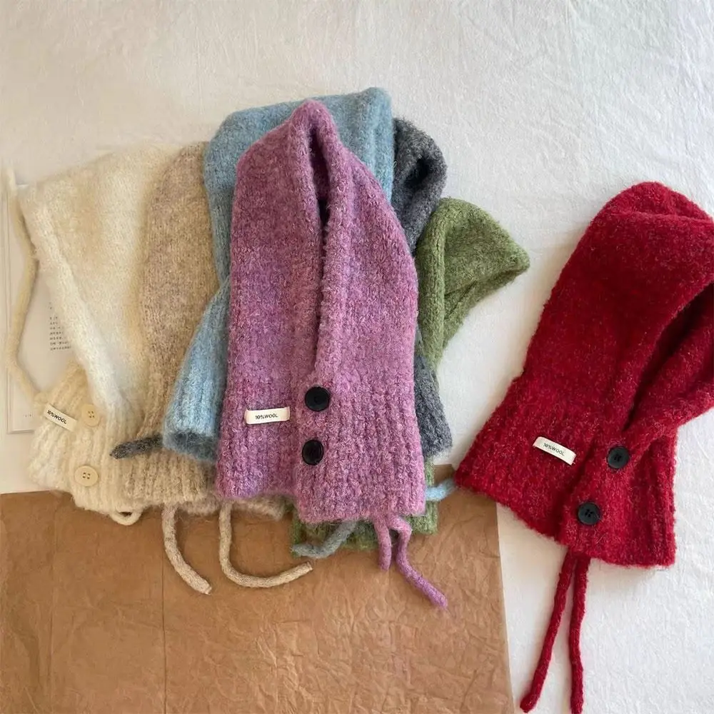 

Сохраняющие тепло зимние детские шапки-балаклавы, утепленные мягкие вязаные детские шапки, удобные однотонные теплые флисовые шапки для холодной погоды