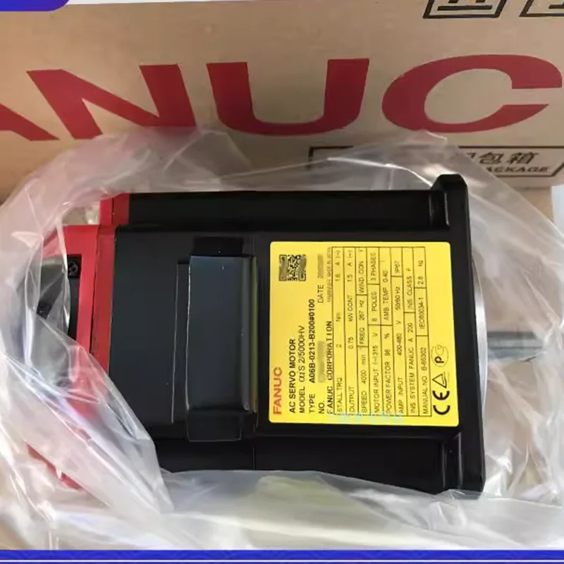 

New A06B-0213-B200 Fanuc Motor warranty 12 months