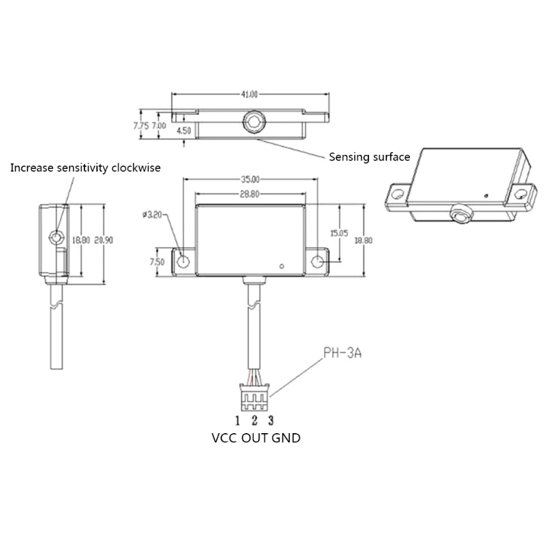 Capteur niveau liquide sans Contact, capteur contrôle du niveau d'eau pour réservoir, énergie Aquariums,
