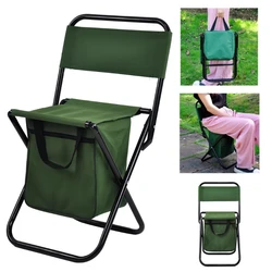 Small square stool with bag detachable portable folding stool storage Mazar outdoor portable fishing stool art seat tool