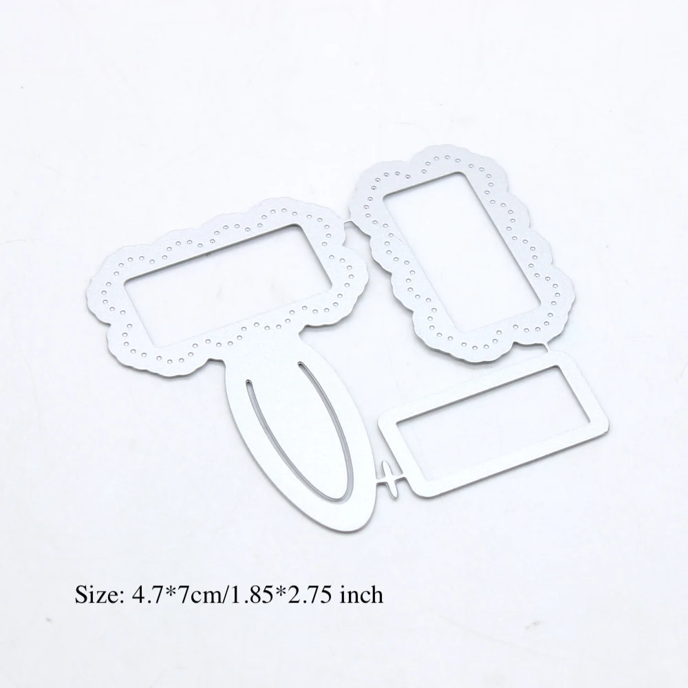 KSCRAFT Elegant Paper Clips Metal Cutting Dies Stencils for DIY Scrapbooking Decorative Embossing DIY Paper Cards