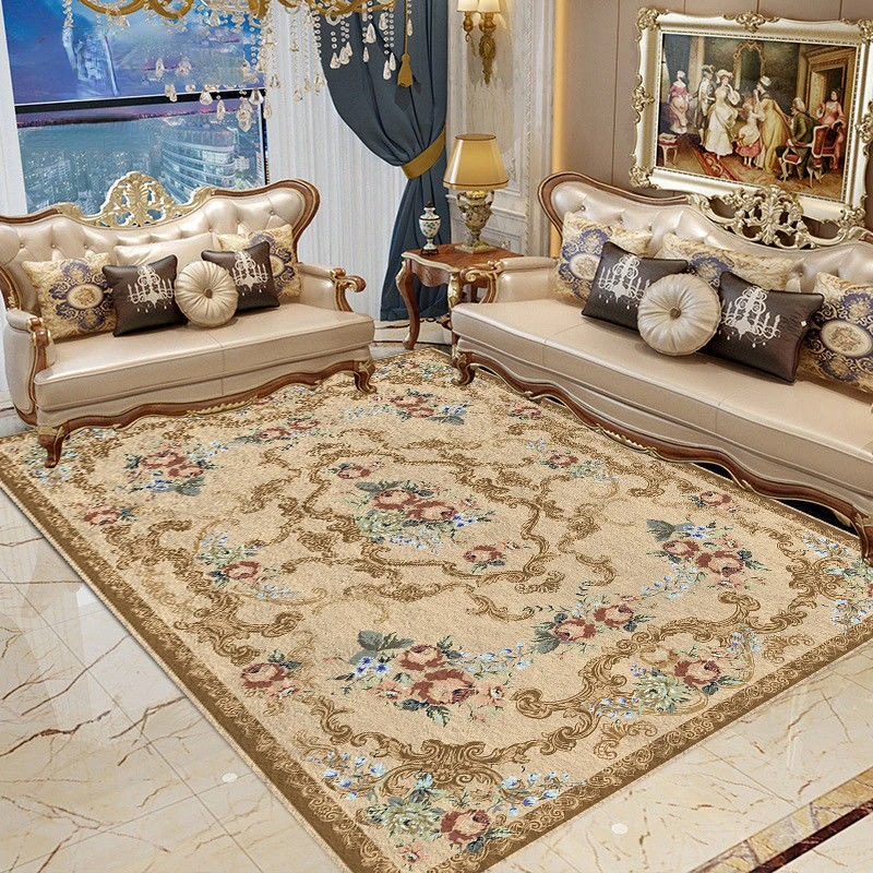 

Persian Retro Hotel Homestay Decoration Carpet Morocco Ethnic Style Balcony Bathroom Carpets Home Bedroom Bedside Non-slip Rug